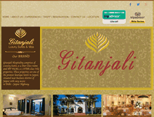 Tablet Screenshot of gitanjalijaipur.com